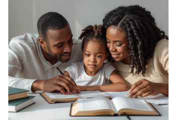 parents with an african american female child (352 x 240 px)